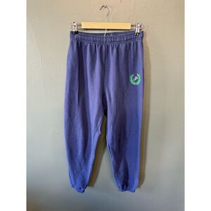 Pink by Victoria Secret Womens Blue Jogger Sweatpants Size Medium
